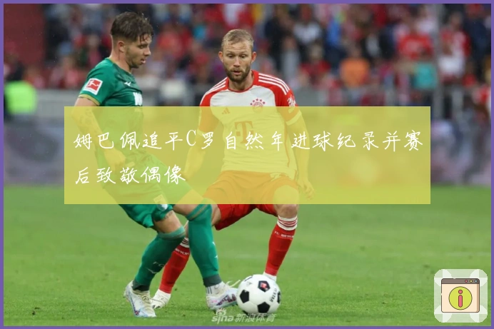 姆巴佩追平C罗自然年进球纪录并赛后致敬偶像